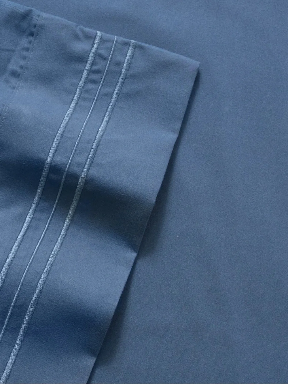 Sweet Home Collection Queen 4-Piece Sheet Set Denim Blue